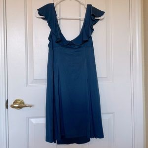 Urban outfitters navy blue mini dress size XS